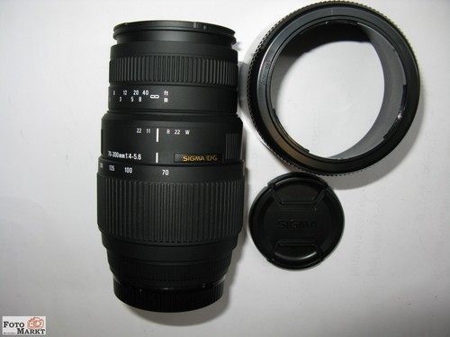 Tele zoom objektiv - tele, sigma