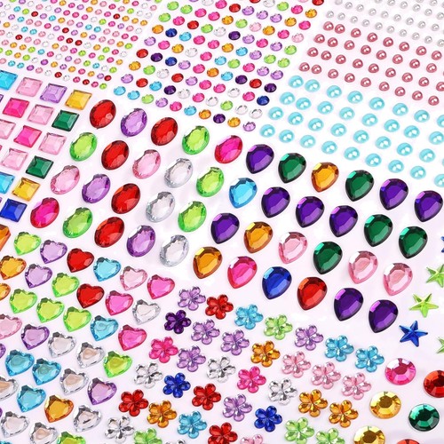 Glitzersteine selbstklebend - glitzersteine,