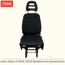Iveco Daily VI 2014-2023 Beifahrersitz Sitz Vorne Rechts Komfortsitz Einzelsitz