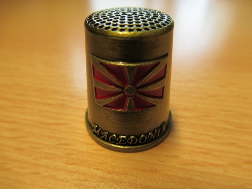 Fingerhut macedonia metall - "macedonia",
