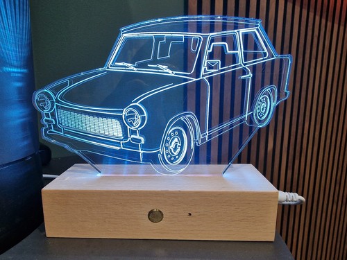 Trabant 601 led - led, fensterlicht