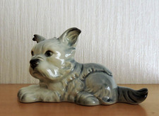 Goebel  Schnauzer Terrier grau