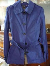  EDDIE PEN Übergangsjacke Jacke Lila/Beige Besatz, Gürtel Gr. 14J(164) Top    