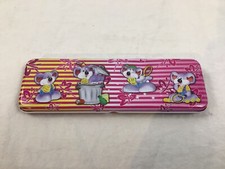 Stifte Box Blech Tapsi Bär 20,5 x 6,5 cm Bleistift Box Blechdose