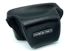 Olympus Pen F Bereitschaftstasche schwarz Pen FT Leder Etui Case Fototasche