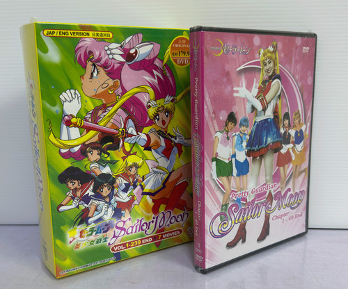 Dvd sailor moon - sailor, komplett