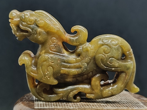 Antike jade skulptur hetian - antike,