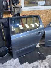 Skoda Fabia 2 5J Autotür Tür hinten links 5 Türer Limousine