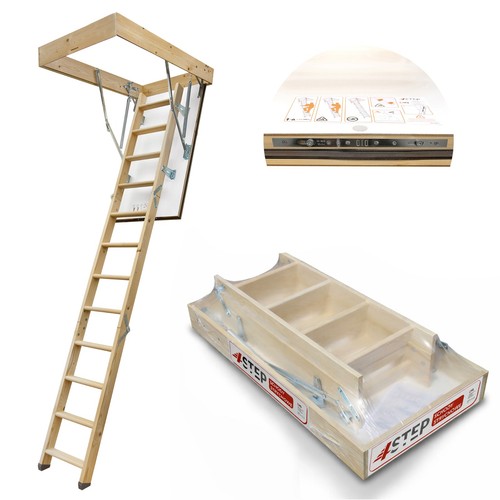 4step bodentreppe gedämmt - bodentreppe,