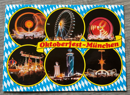 Postkarte oktoberfest - (no.,