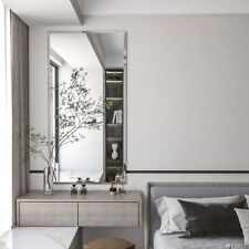 KRISTALLSPIEGEL WANDSPIEGEL BADSPIEGEL 140X60CM 5MM STÄRKE STEILFACETTE