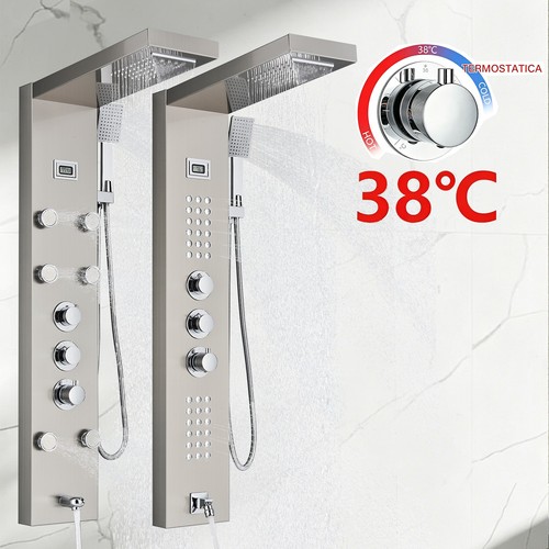 Duschpaneel mit thermostat - duschpaneel,