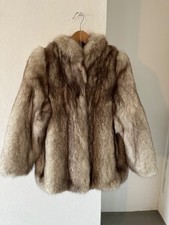 Pelz Jacke Silberfuchs silver