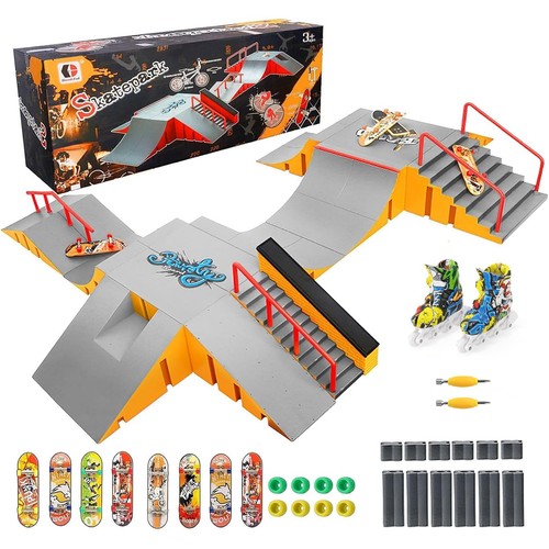 Finger skateboard park - skateboard, kits
