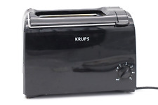 Krups Toaster schwarz Modell: F1511530 700W mit Brötchenaufsatz