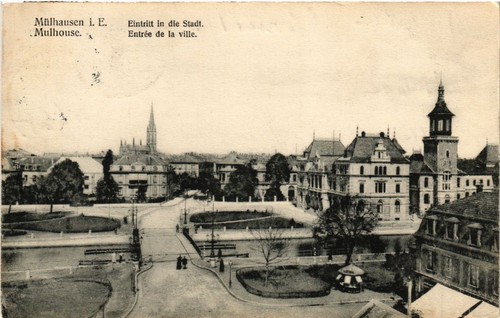 Mülhausen mulhouse - ak,