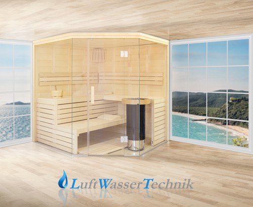Finnische massivholz sauna - finnische,