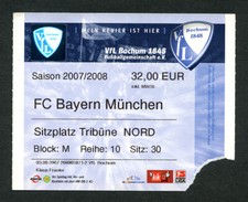 2007/08 --- VfL Bochum - FC Bayern München --- Bundesliga - Ticket