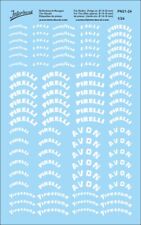 Reifenbeschriftungen Formel 1