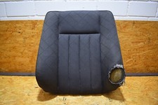 Mercedes W124 E Klasse Sitzbezug Rückenlehne Fahrersitz Stoff Schwarz Mopf 2