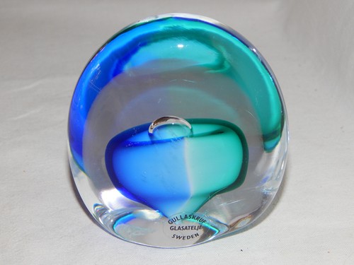 Paperweight gullaskruf 1993 - paperweight,