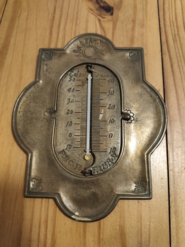 Wandthermometer messing - wandthermometer,