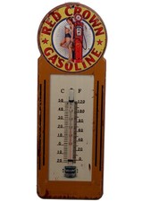 Blech thermometer red - thermometer, "red