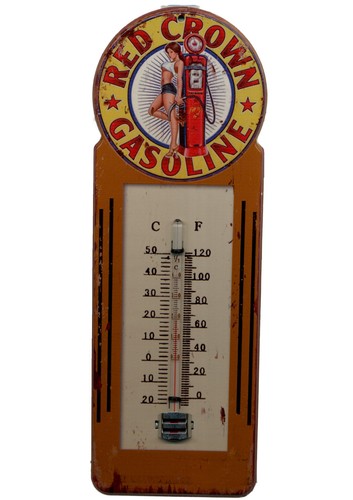 Blech thermometer red - thermometer, "red