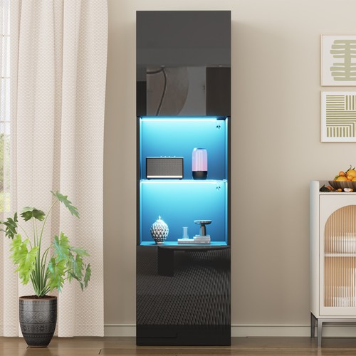 Hochglanz vitrine standvitrine - vitrine,