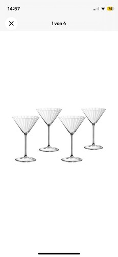 Spiegelau 4450194 martini - martini, 4er