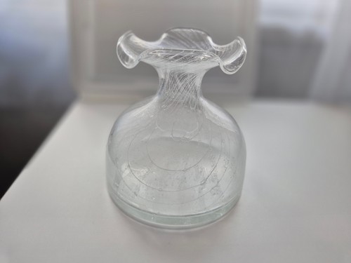 Vintage glasvase - vintage,