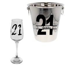 Eiskübel personalisiert mit