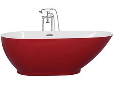 Stilvolle Acryl Badewanne oval