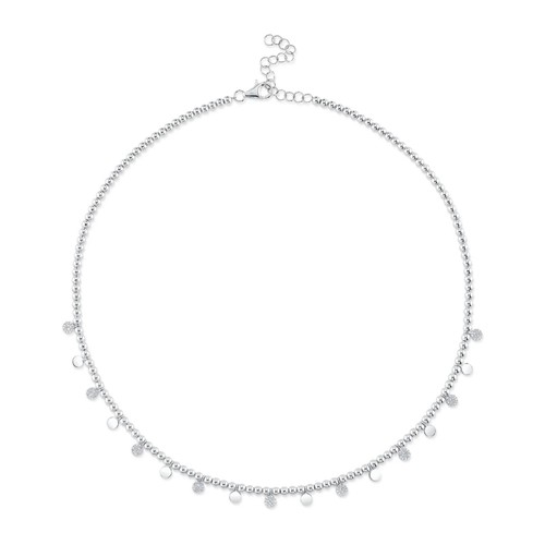 14k weißgold diamant - 14k,