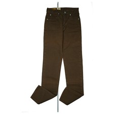 Edwin London Slim Damen Jeans Hose high Waist 80/90er legendär W28 L34 Braun NEU