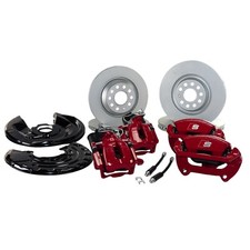 4x Bremssattel Bremsscheiben VW Passat 3C B7 R36 Bremsanlage große Bremse rot