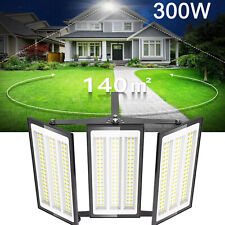 300W LED Fluter 140㎡ Scheinwerfer Flutlicht 30000LM Aussenstrahler Straßen Lampe