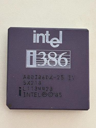 Intel i386 mhz - dx,