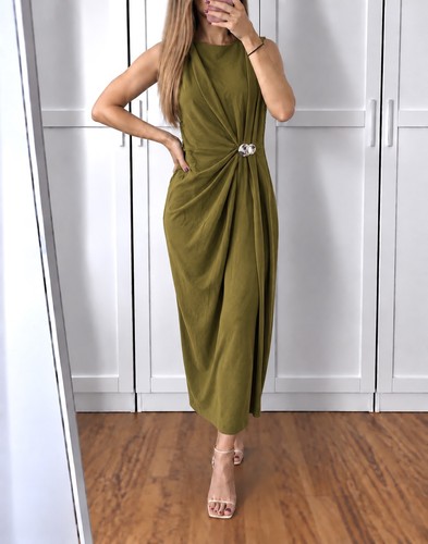 Zara khaki grünes - khaki/grünes, fließendes