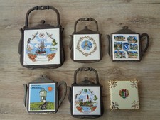 6 Untersetzer - Fliese Kachel