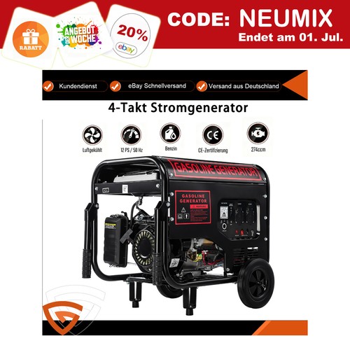 Stromgenerator benzin start - stromgenerator, e-start