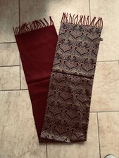 Seidenschal blaues paisley - seidenschal,