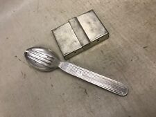 Göffel Klapp Kocher NVA Gabel Löffel Eßbesteck DDR Klappkocher 