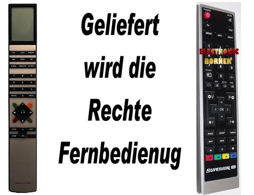 Ersatz fernbedienung für - für, bang