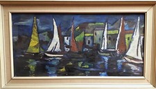 maritimes Ölgemälde - Öl