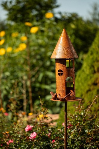 Edelrost vogelhaus - edelrost,