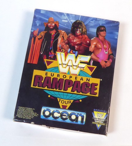 Commodore c64 spiel wwf - spiel,