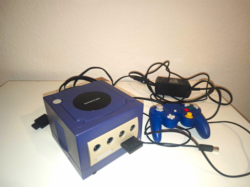 Nintendo gamecube konsole lila - nintendo,