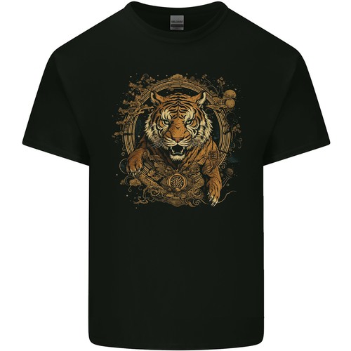 Ein furchtloser tiger - tiger, mit