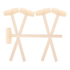  5 Pcs Hölzerner Hammer Kind
